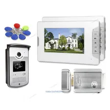 7" Video Security Door Phone with Mute Mode for Home Security for House/ Flat