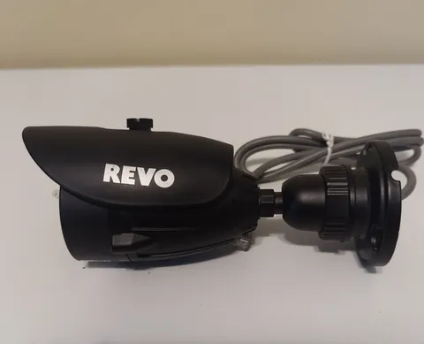 REVO Black Bullet Security Camera Indoor Outdoor IR Night Vision Wired