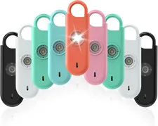 140Db Personal Safety Alarm for Women 9Pack Self Defense Keychain | Super Loud S