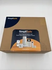 SEALED - SimpliSafe 8 Piece Wireless Home Security With Cameras