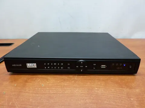 LUX 16-Ch POE NVR LUX-N16-8T HD NVR (No HDD or Caddy)