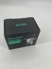 WYZE Solar Cam Pan (Flagship Model), AI Security Cameras Wireless White 