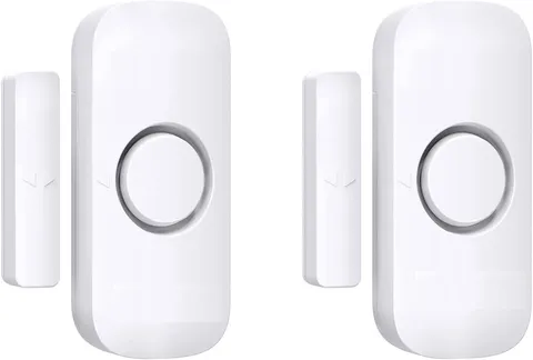 #2 Alarmas Para Puertas Y Ventanas De Alarma Seguridad Casa Inalambrica Sensor