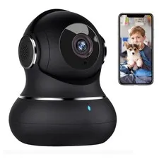 360° Indoor Security Camera - 2K HD, Motion Detection, Night Vision, Pet & Baby