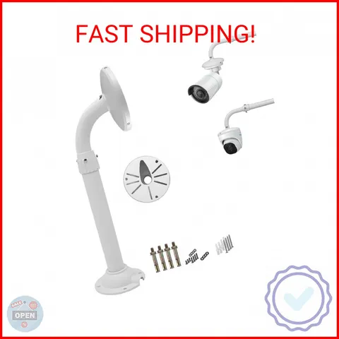 WiTi Security Camera Mount Bracket 6 inch Base,15.7inch-23.6 inch Extendable J-P