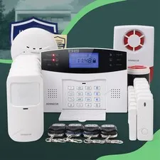 HOMSECUR APP Controlled Wireless &wired WIFI 4G SMS Autodial Burglar Alarm Syste