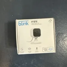 Blink Mini Indoor Plug-In Live HD Smart Security Camera (New in Box)