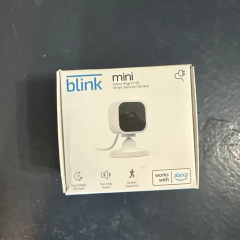 Blink Mini Indoor Plug-In Live HD Smart Security Camera (New in Box)