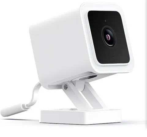 1 Wyze Cam v3 1080P Indoor/Outdoor Security Cameras Color Night Vision White