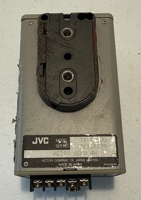 JVC TK C600 COLOR VIDEO CAMERA Read Untested