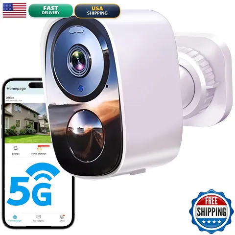 HITELLARCAM CB54 2K Wireless Outdoor Security Camera 1-6 Months Battery