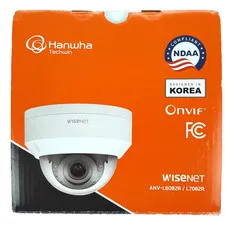 Hanwha Vision ANV-L7082R 4MP IR Vandal Dome Camera, 3.3–10.3mm Varifocal Lens