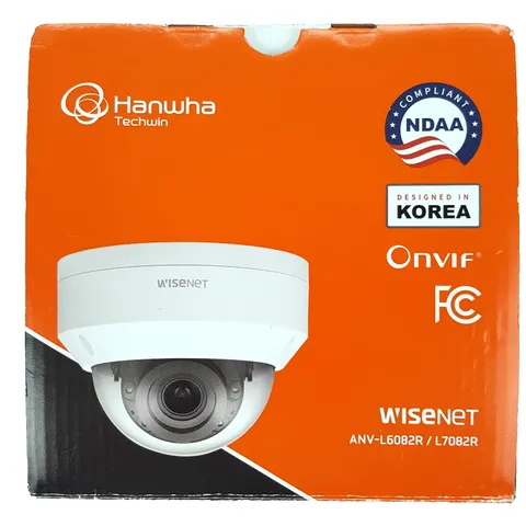Hanwha Vision ANV-L7082R 4MP IR Vandal Dome Camera, 3.3–10.3mm Varifocal Lens