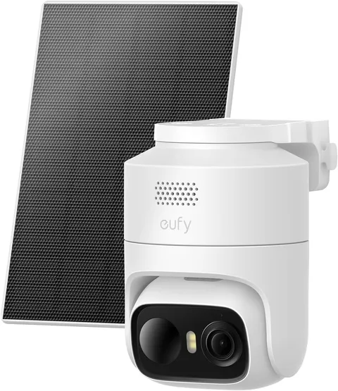 eufy Security eufyCam C37 2K Solar Pan Tilt Outdoor Camera