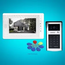 7inch Video Door Entry Call System Electric Lock Supported for Home Security