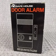 Safe House Electronic Door Alarm Key Switch 49-421A Solid State Radio Shack NOS