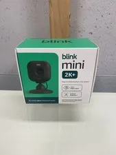 Blink - Mini 2K+ BLACK NEW IN BOX plug-in camera, 2K resolution indoor/outdoor