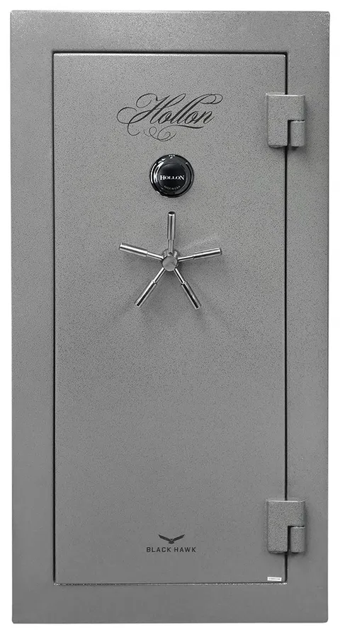 Hollon BHS-22C Black Hawk Gun Safe 90 Min Fire Group 2 Dial 22 Gun Gray