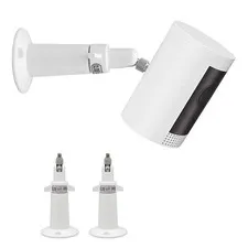 (Metal 2 Pack) 360 Degrees Adjustable Security Wall Mount for Ring Stick Up C...