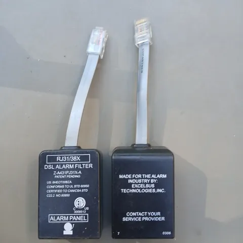 Pair Of Alarm DSL Filters - Z-A431PJ31X     RJ31/38X