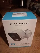 Amcrest 2mp Deterrent Outdoor Wifi Security Camera HD 1080p Model ADC2W open box