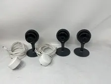 Google Nest Cam Indoor Security Camera A0005 (1st Gen) Lot Of 3 Tested Work