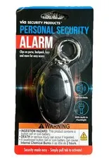 Personal  Alarm Keychain 100dB Siren + LED Light | Clip-On Safety Alarm