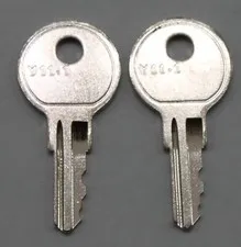 2 keys FOR LSDA cam locks LS300 LS301 LS302 LS303 LS304 LS305 LS306 LS307 LS308