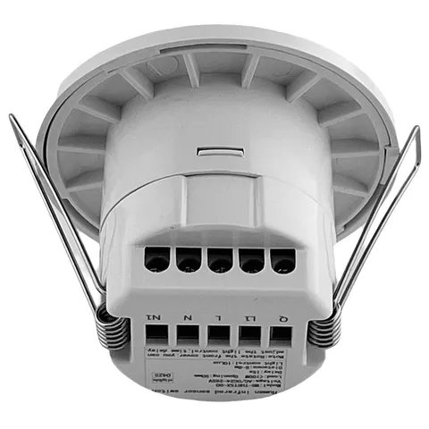 24-265V Recessed Sensor  PIR Infrared Body Motion Detector Light for Stair5622