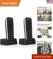 Crystal Clear Communication Intercom - 10-Channel, Handheld | 24 Hour Battery