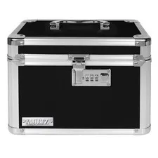 Combination Safe Box, Medium Density Fiberboard Lock Storage, 10 x 7.25 x 7.75