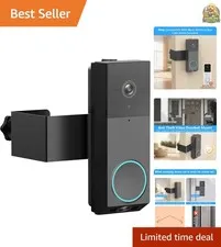Anti-Theft Door Mount for Wyze Duo Cam Doorbell Only, No-Drill Wyze Doorbell ...