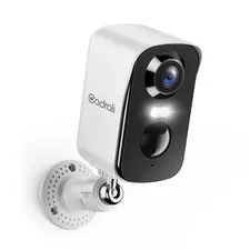2K Wireless Outdoor Security Camera - Full Color Night Vision, Motion Alerts, 2-