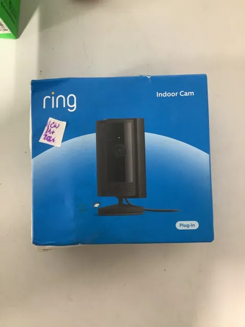 Ring Indoor Cam (2nd Gen) Wired 1080p Security Camera - BLACK