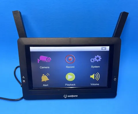 SeQuro GuardPro TTD-B93R Wireless Security Monitor *READ DESC*