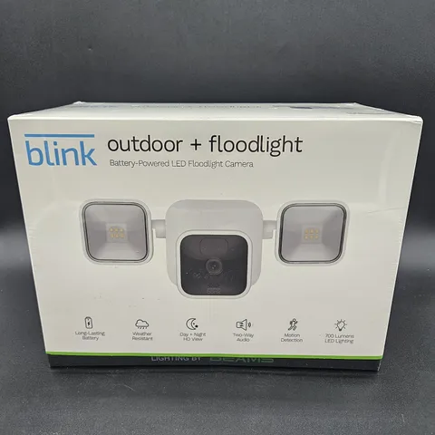 BRAND NEW | Blink Wireless Outdoor + Floodlight HD Security Camera Kit SEALED