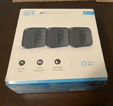 NEW Blink XT2 Security 3-Cameras System  FACTORY SEAL BOX Fast shipping