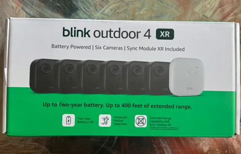 Blink Outdoor 4 XR Four Camera System w/Sync Module XR BRAND NEW