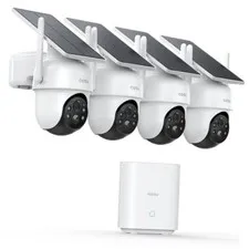 Security Cameras Outdoor Wireless, 4 Cam-Kit, No Subscription 4-Cam-Kit