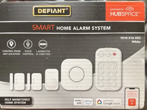 Defiant Smart Home Alarm System 1010 516 033 WiFi Voice Control Alexa Google
