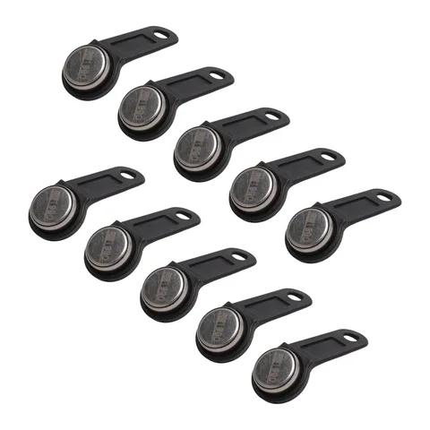 10Pcs Rw1990 Rewritable Rfid Tm  Memory Key Ibutton Information Button8952