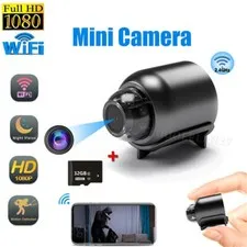 1080P Mini Camera WiFi HD IP Night Vision Camcorder Home Security Video Audio