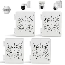 4 Pack PTZ Camera Junction Box IP65 Waterproof CCTV Cable Concealment Box