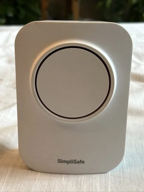 SimpliSafe Extra Siren 105dB Security System SSWS3 - No Backplate -