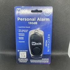 Mace 80738 Personal Alarm Keychain Black, New Sealed