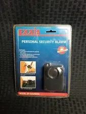 EXXIS PERSONAL SECUITY  ALARM LOUD SOUND BY PULLING CORD BELT CLIP New Old Stock