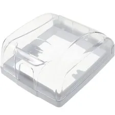 Waterproof Doorbell Cover 5.11X4.25X2.04In Transparent Outdoor Doorbell Prote...