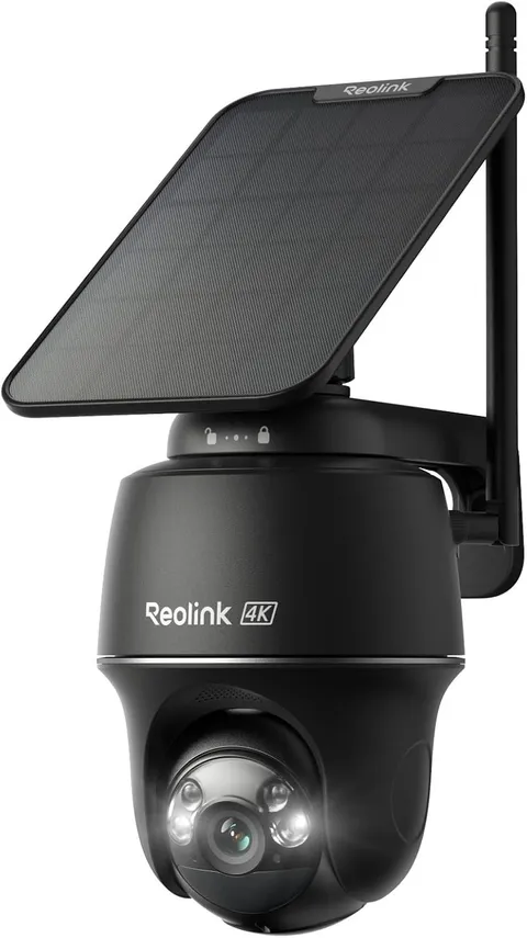 4K Solar Security Camera, Wireless Outdoor Camera with 360° Pan View