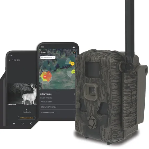 Stealth Cam Fusion™ MAX 3.0 Cellular Trail Camera 2-Pack – Auto Connect Dual...