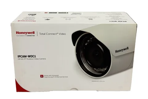 Honeywell IPCAM-WOC1  Wi-Fi Bullet Camera White Outdoor